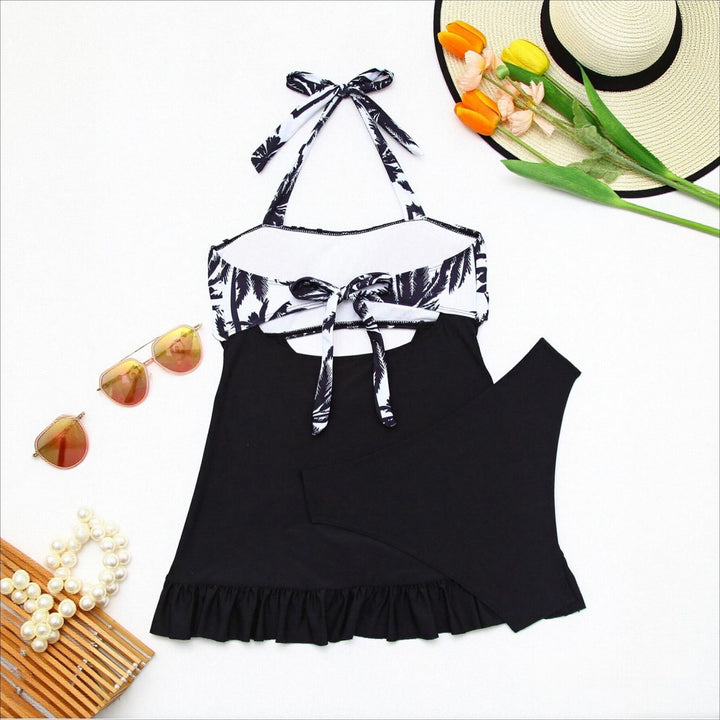 Damen Badeanzugkleid mit raffinierter Cut-Out-Optik Drune