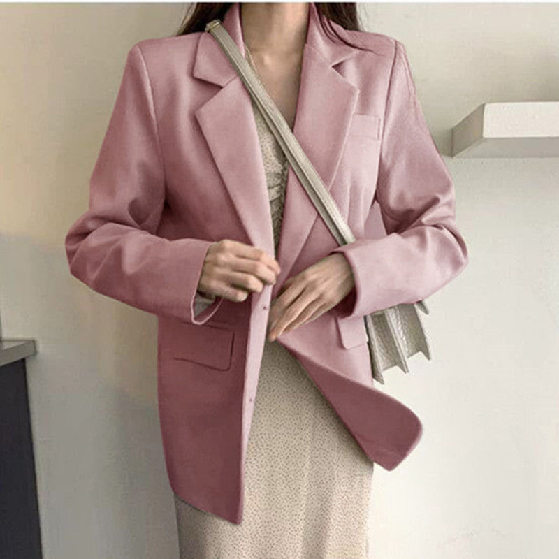 Damen Eleganter Schnitt Styles Blazer Drune