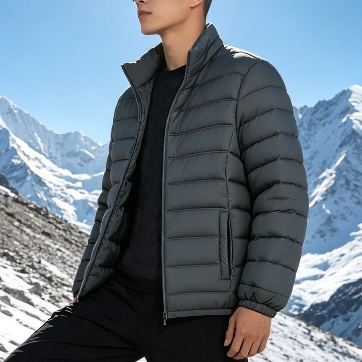 Herren Leichtgewichtige Steppjacke mit Thermo‑Füllung und Stehkragen Drune