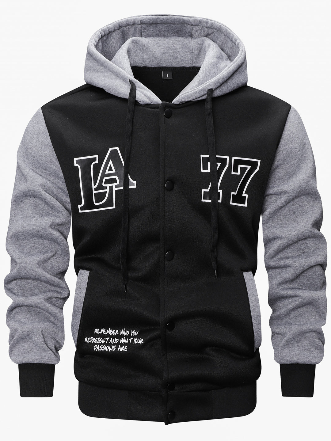 Herren Sportliche Kapuzenjacke Drune