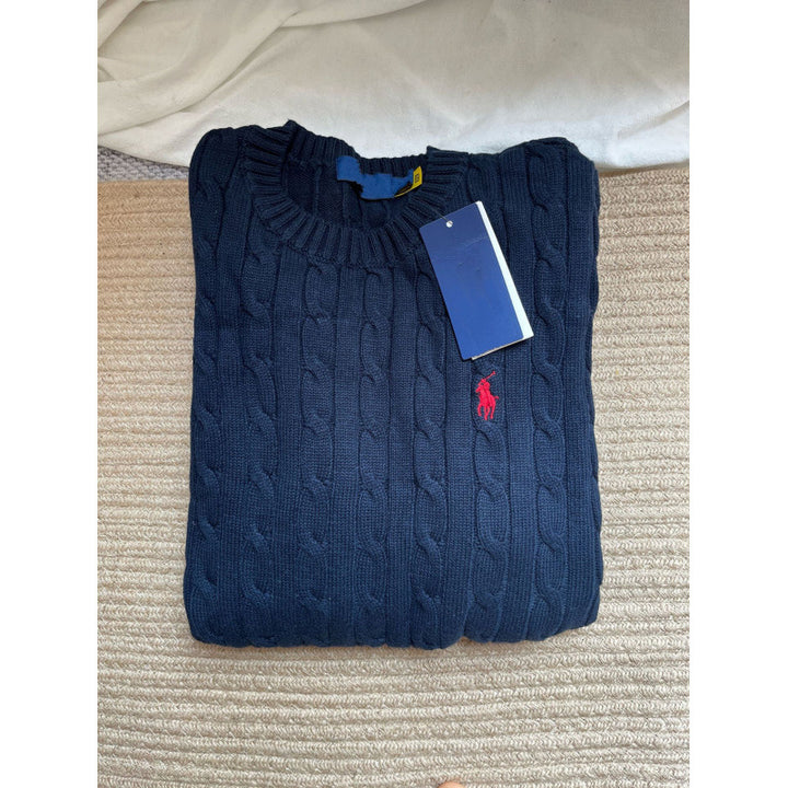 Damen Grob gestrickter Pullover Drune