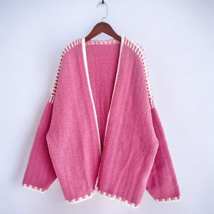 Drune | Elegante Strickjacke Im Overgröße Stil