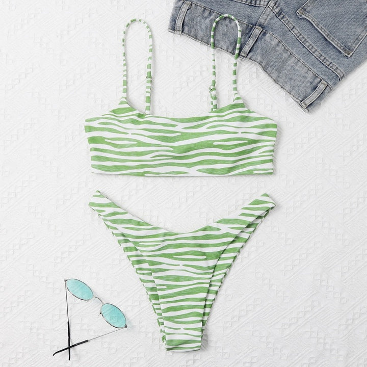 Damen Zweiteiler Bikini Drune