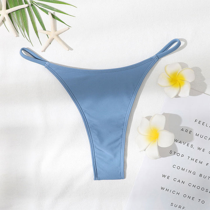 Damen Hoch geschnittene Bikinischnitte Drune
