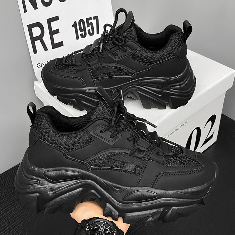 Damen Sportliche Chunky Sneakers mit stabiler Profilsohle Drune