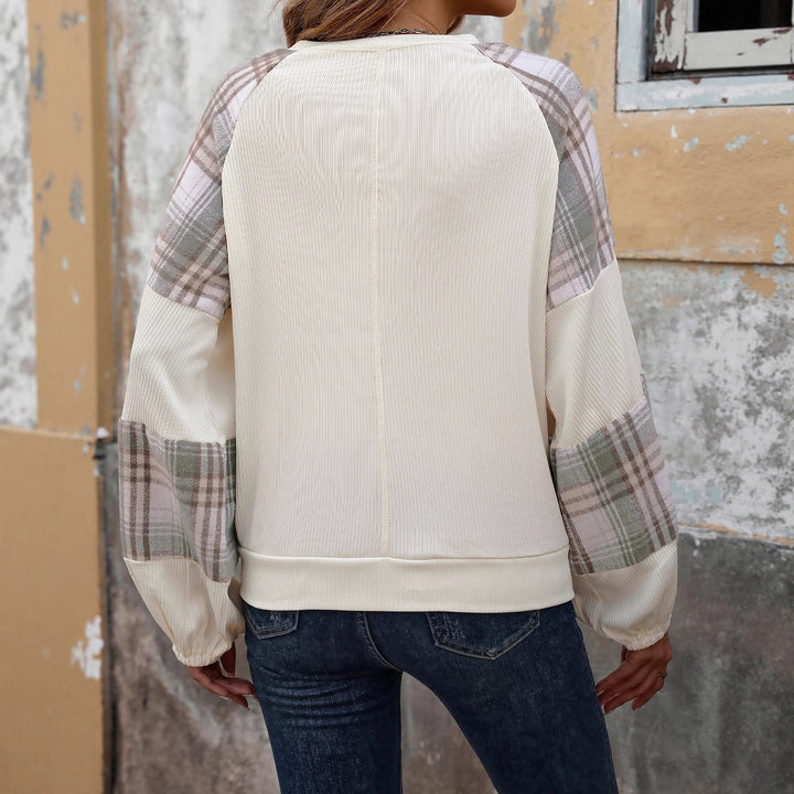 Damen Sportliches Oberteil mit Kontrastdetails Drune
