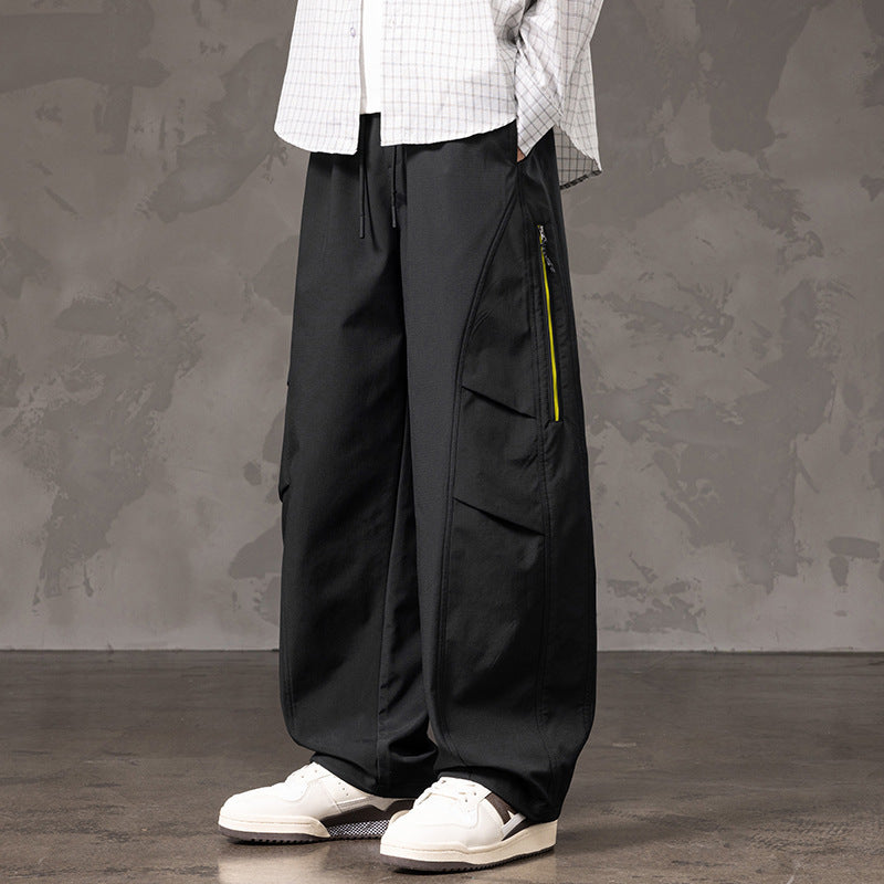 Herren Weite Cargo-Hose Drune
