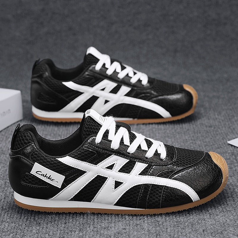 Unisex Retro-Laufsneaker mit atmungsaktivem Mesh und rutschfester Gummilaufsohle Drune