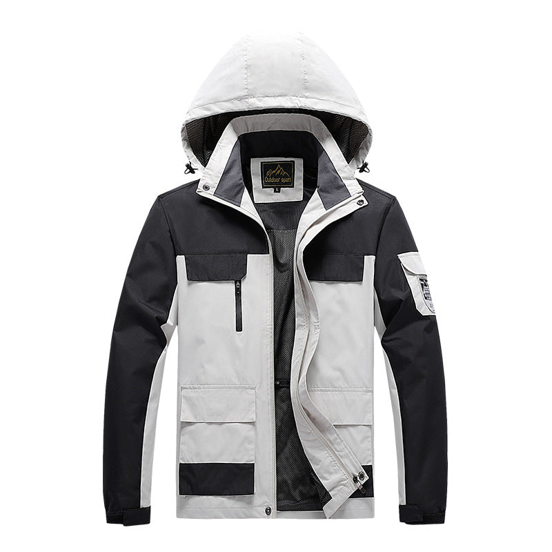 Herren robuster Outdoor-Fieldparka Drune