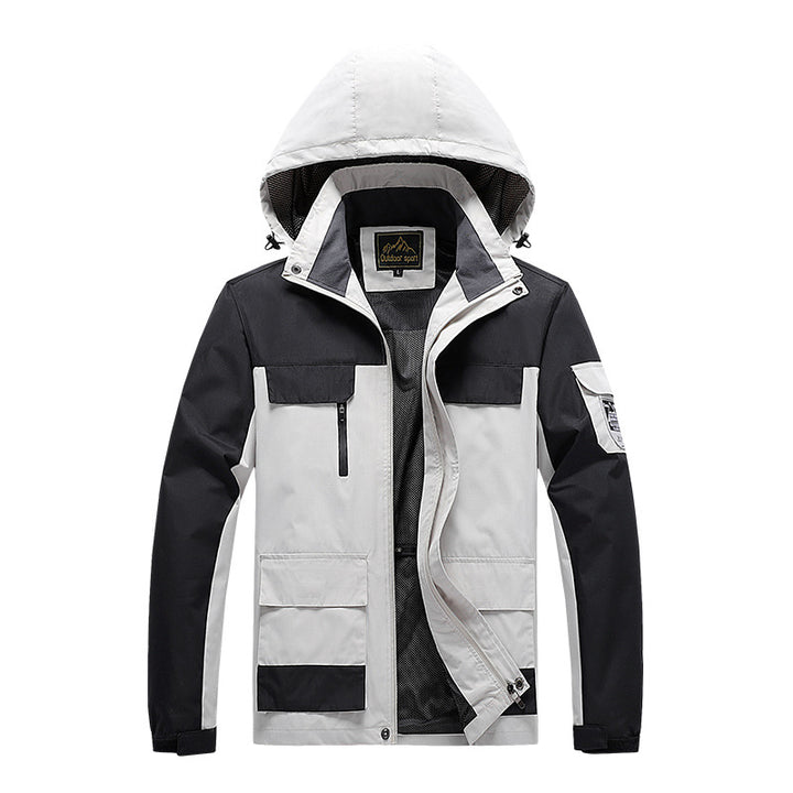 Herren robuster Outdoor-Fieldparka Drune