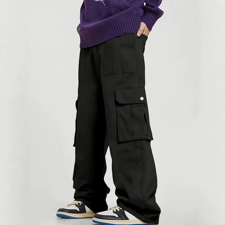 Herren Bequeme Cargohose mit fünf Taschen Drune