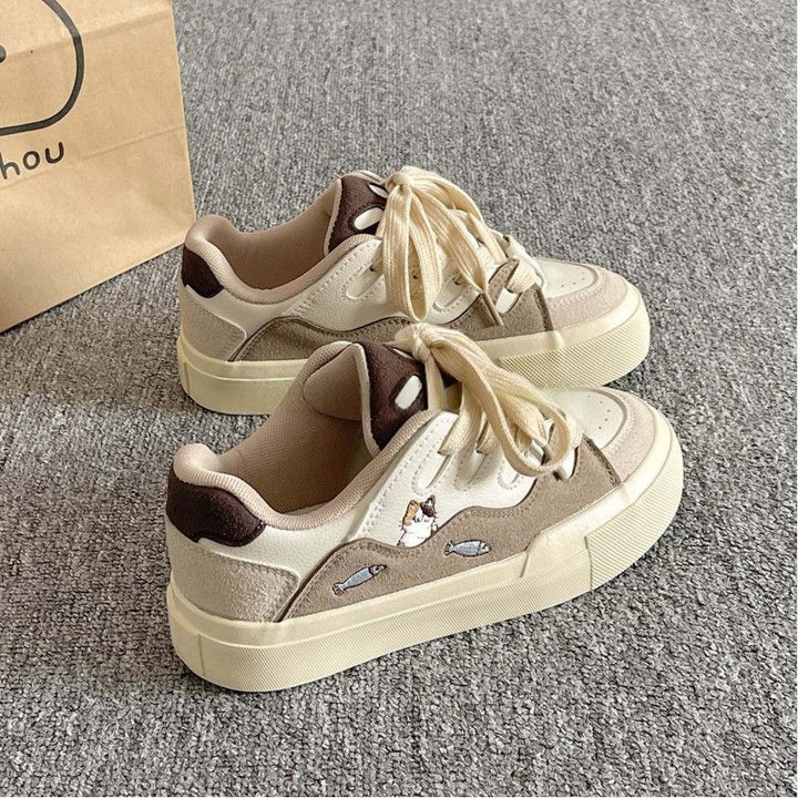 Damen Sneakers mit verspieltem Design und dämpfender Sohle Drune