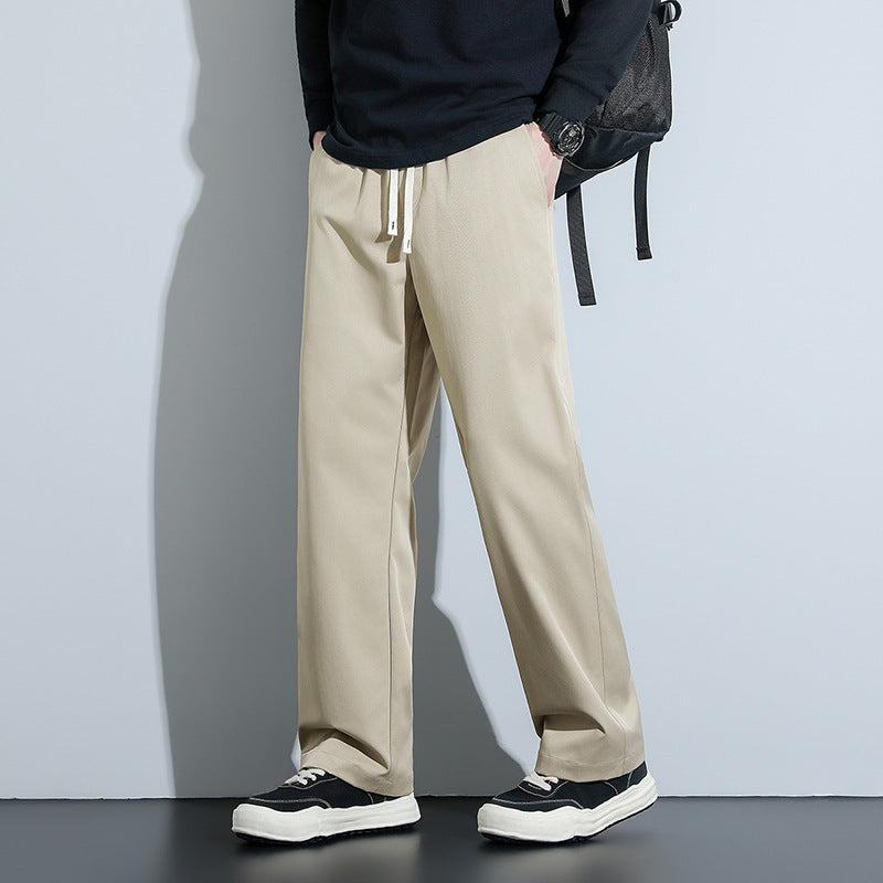 Herren Bequeme Freizeithose mit elastischem Bund und Taschen Drune