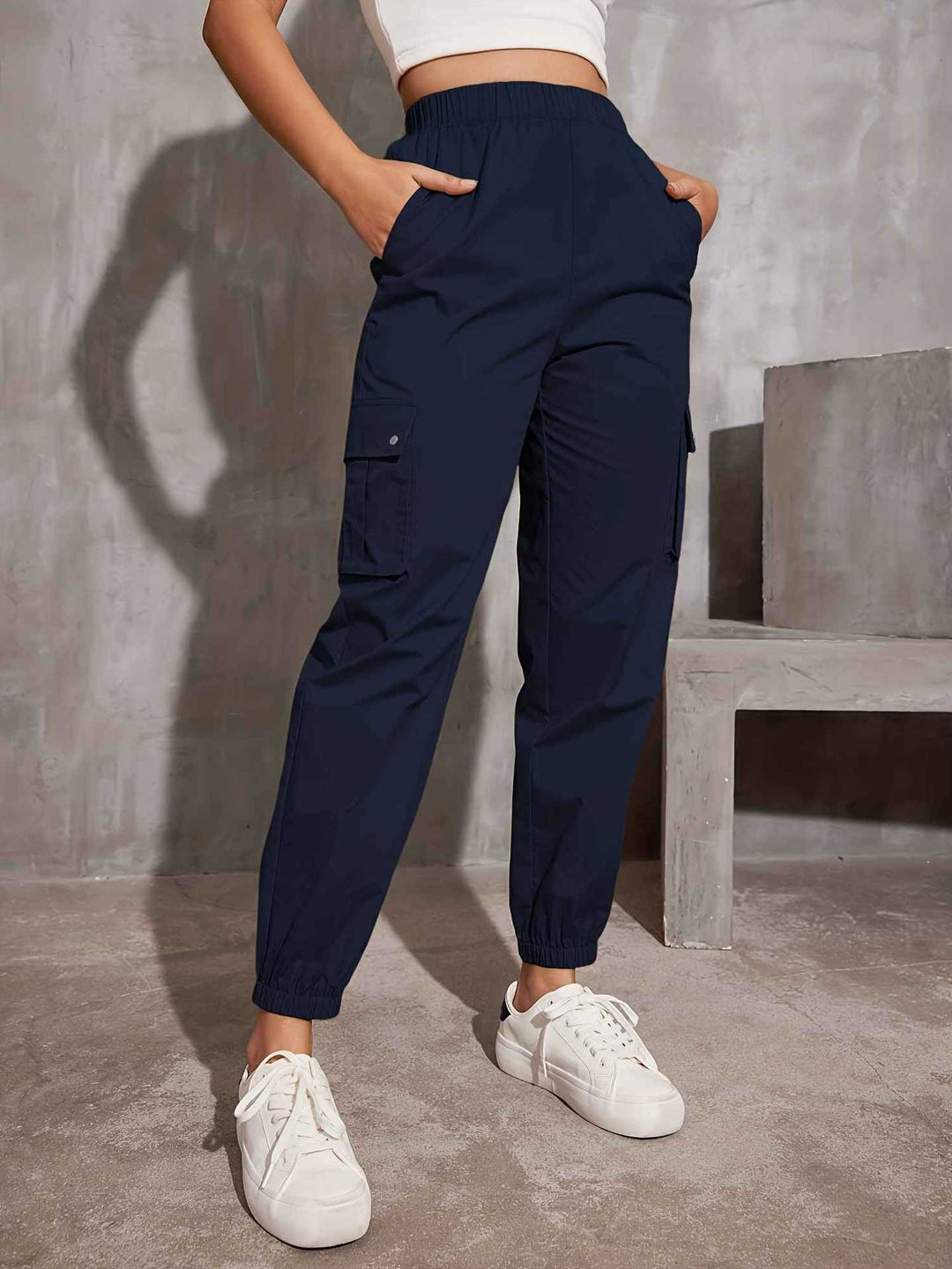 Damen Cargo-Hose mit ergonomischem Schnitt und praktischen Taschen Drune