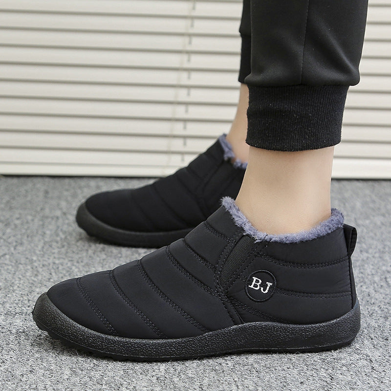 Damen gefütterte Freizeit-Stiefeletten mit rutschfester Sohle und praktischem Reißverschluss Drune