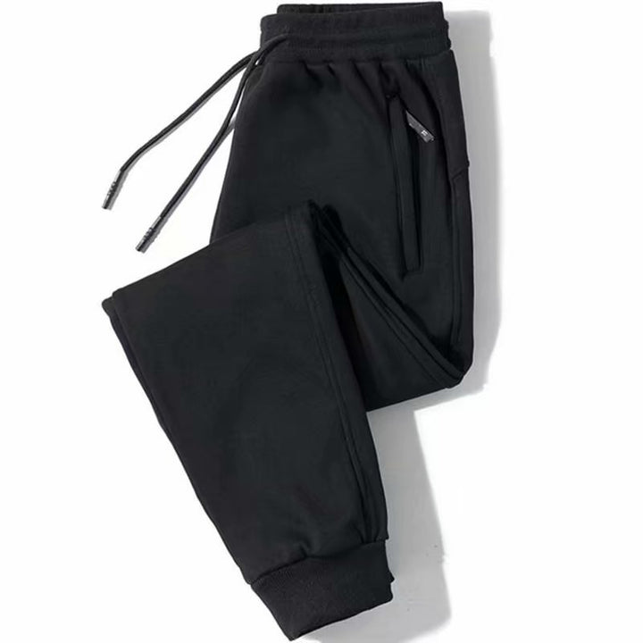 Herren Sportliche Jogginghose mit seitlichen Reißverschlusstaschen Drune