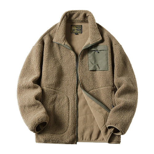 Herren Gemütliche Fleecejacke mit praktischen Taschen Drune