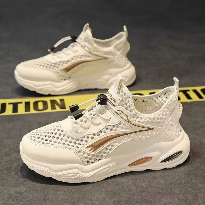 Damen atmungsaktive Sport-Sneakers mit rutschfester Sohle Drune
