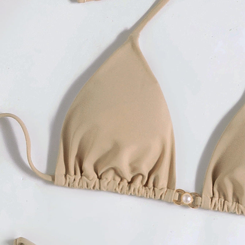 Damen Triangel-Bikini mit verstellbaren Trägern und elegantem Design Drune