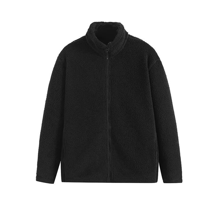 Damen Fleecejacke mit hohem Kragen und praktischen Reißverschlusstaschen Drune