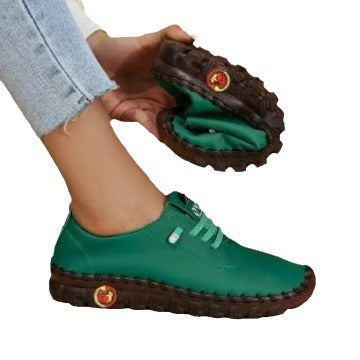 Damen  leichte Alltags-Slipper-Sneaker mit verdeckter Schnürung, elastischem Einstieg und griffiger Trailsohle Drune