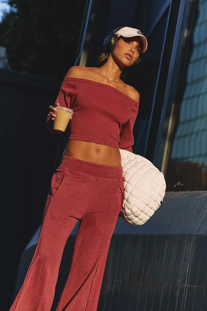 Damen bequemer Sport-Loungewear-Anzug im lässigen Schnitt Drune