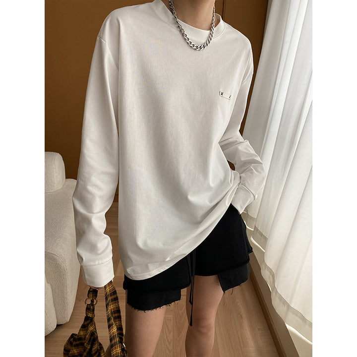 Damen Sportliches Langarmshirt mit modernem Schnitt Drune