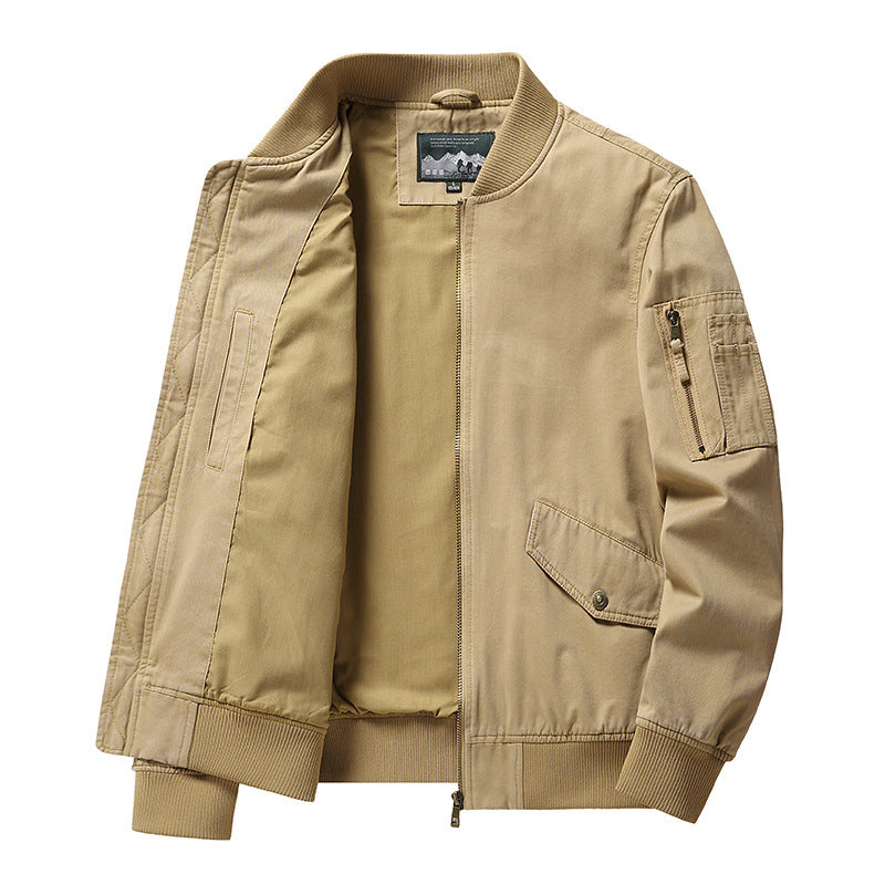 Herren Stilvolle Bomberjacke Drune