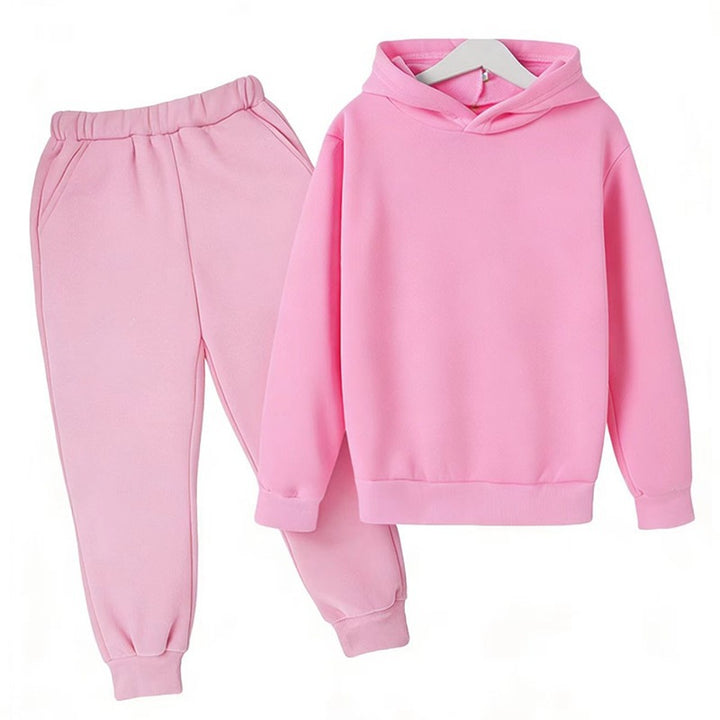 Unisex nan komfortables Hoodie und Jogger Set aus French Terry mit elastischem Bund und Rippbündchen Drune