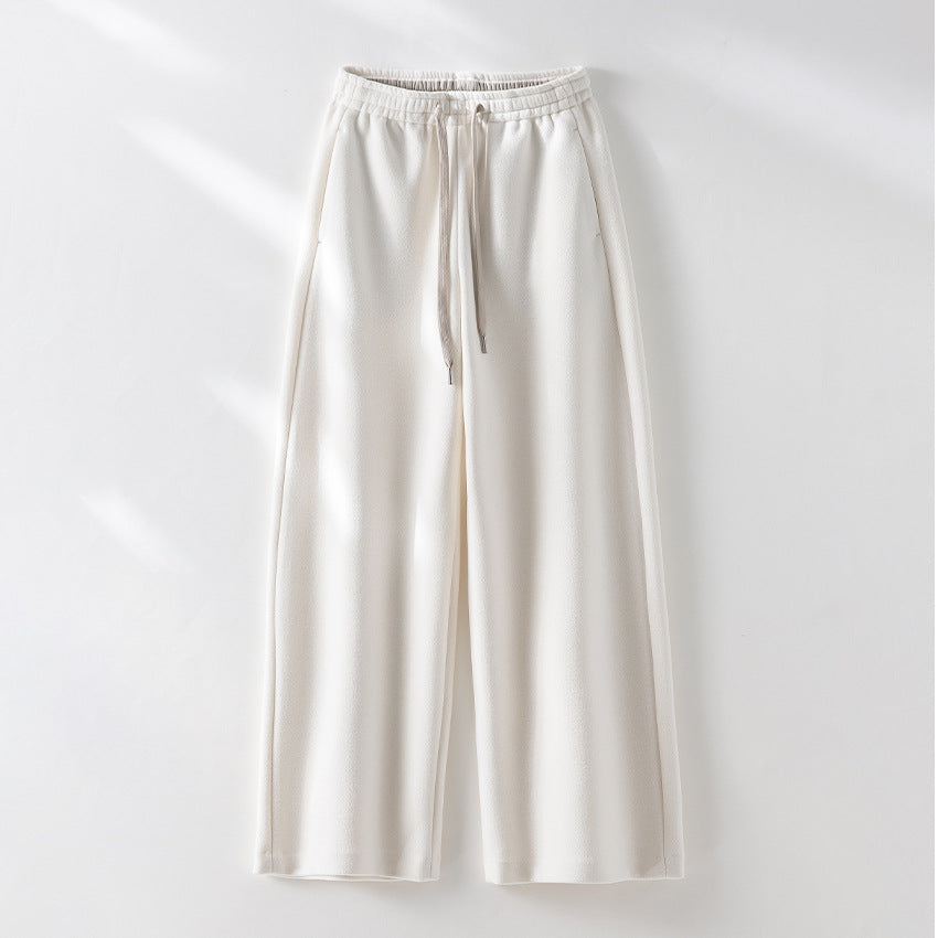 Damen Weite Sweatpant mit elastischem Bund, Kordelzug und seitlichen Eingrifftaschen Drune