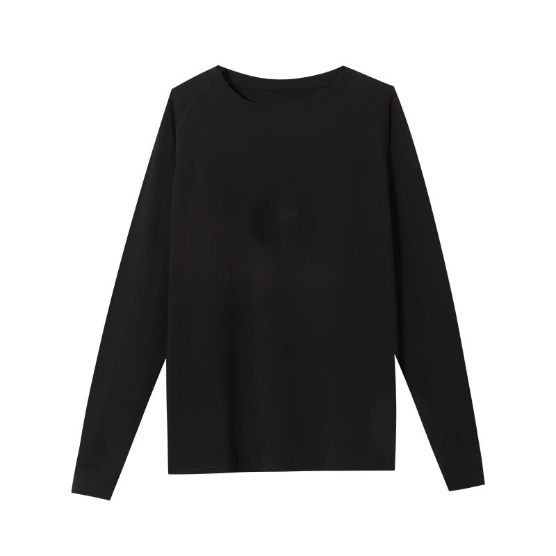 Damen Lässiges Langarmshirt mit hochwertigem Baumwollmix Drune
