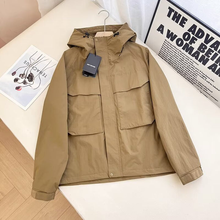 Damen funktionale Outdoor-Jacke mit praktischen Taschen Drune