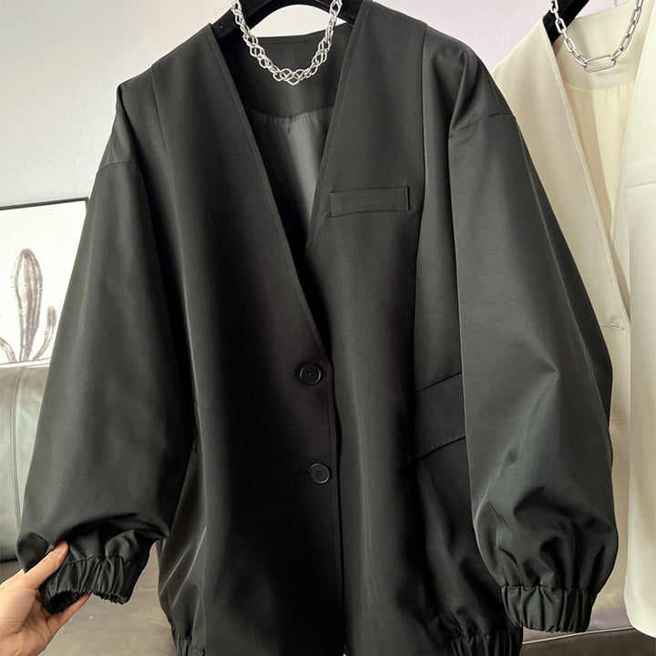 Damen Stylischer Oversized-Blazer Drune