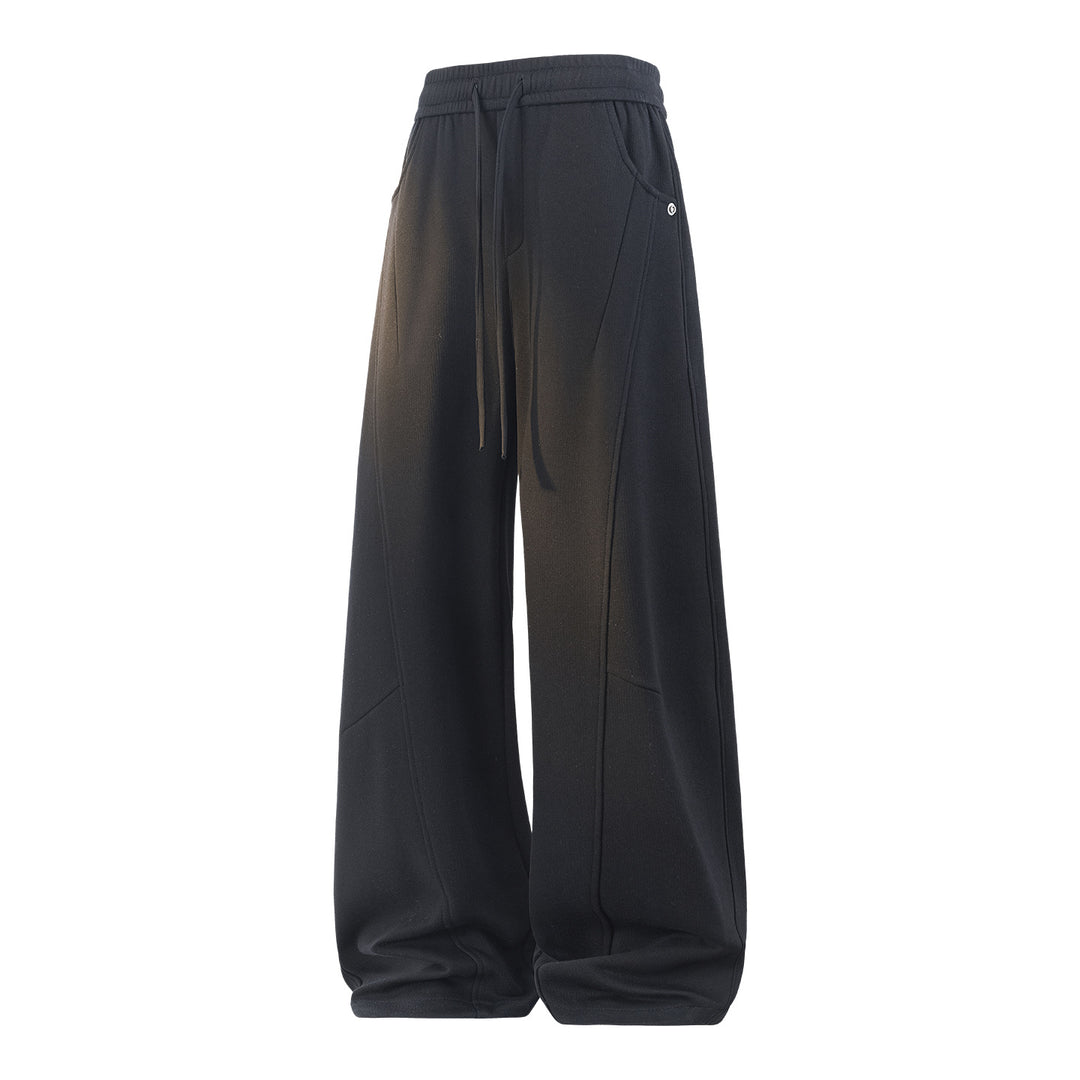 Damen Weite Lagen-Loungehose mit Cargo-Details & elastischem Tunnelzug Drune