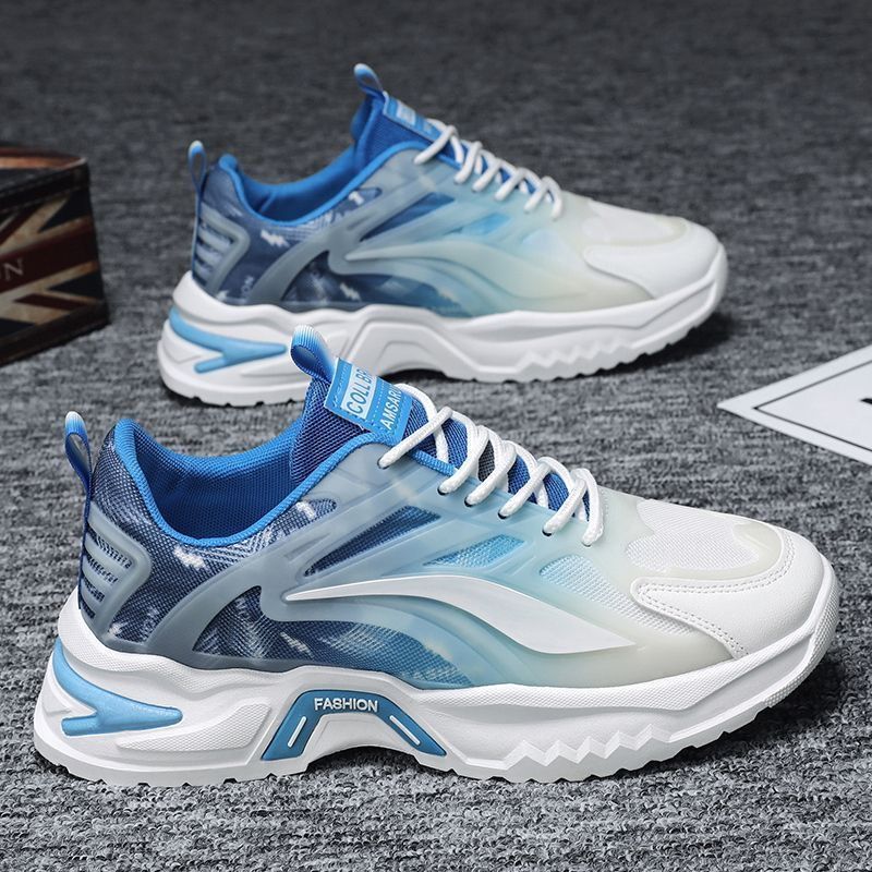 Damen Sportliche Freizeitsneakers mit atmungsaktiver Netzstruktur und dämpfender Sohle Drune