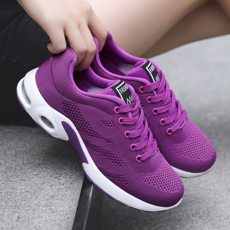 Damen Leichte und atmungsaktive Sportschuhe mit dämpfender Sohle Drune