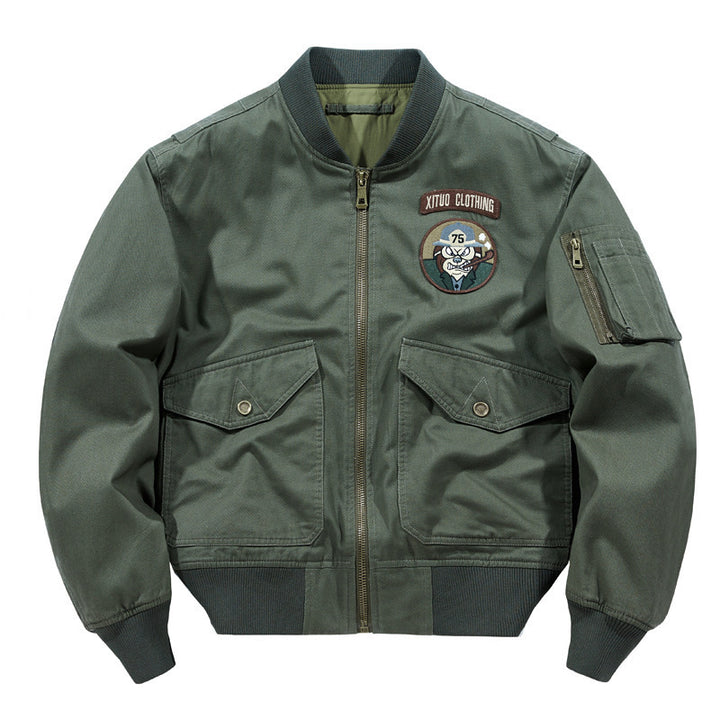 Herren Kurzblouson im Workwear‑Style mit Pattentaschen und Ärmel‑Utilityfach Drune