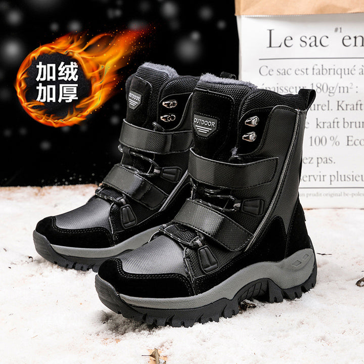 Damen Winterstiefel mit isolierender Fütterung und rutschfester Sohle Drune