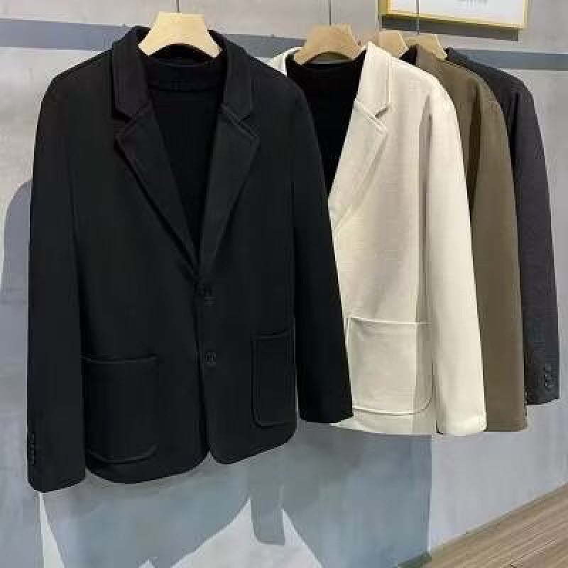 Damen Elegante Blazerjacke mit Taschen Drune