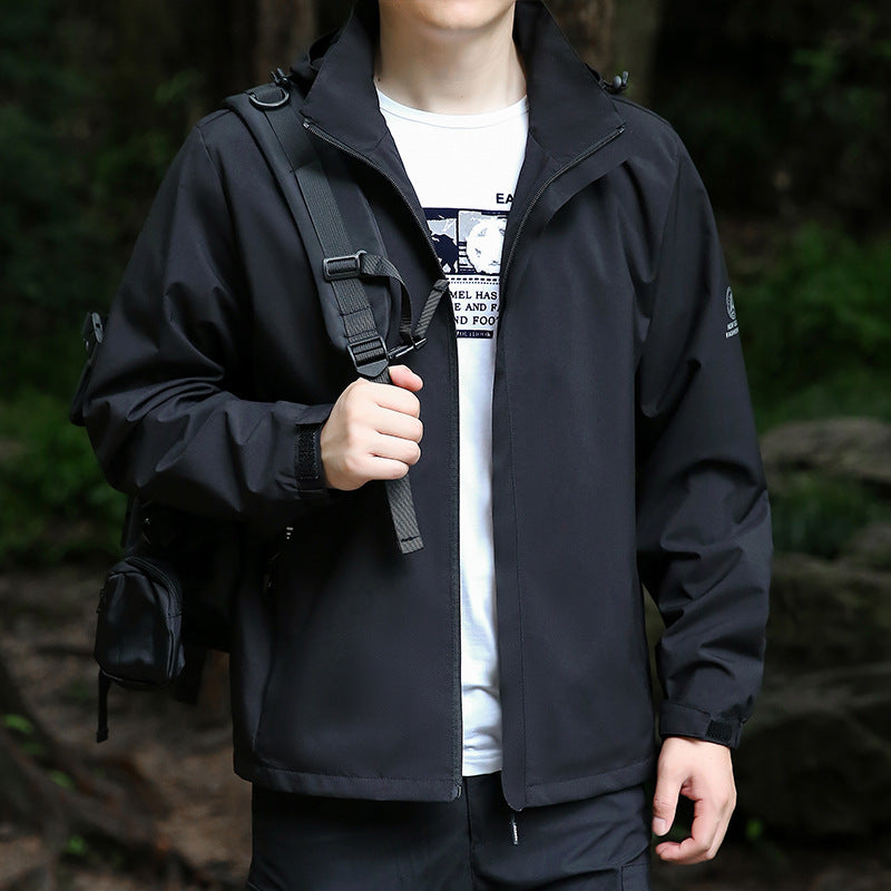 Herren wetterfeste Outdoor Jacke Drune