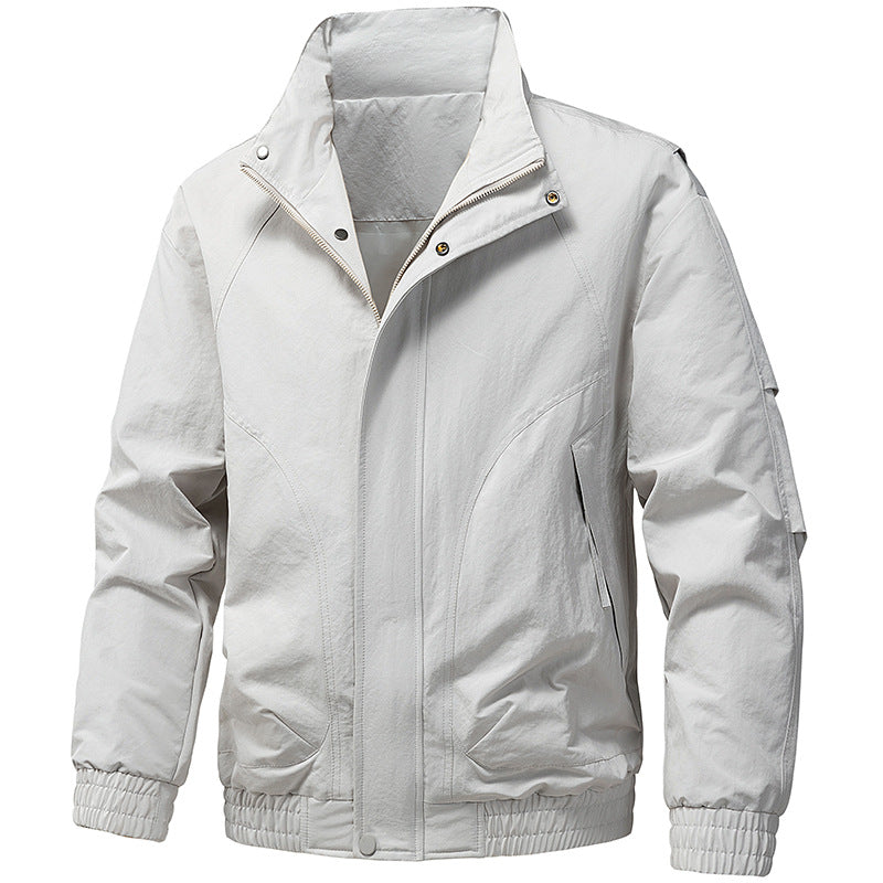 Herren Funktionsjacke mit Stehkragen Drune