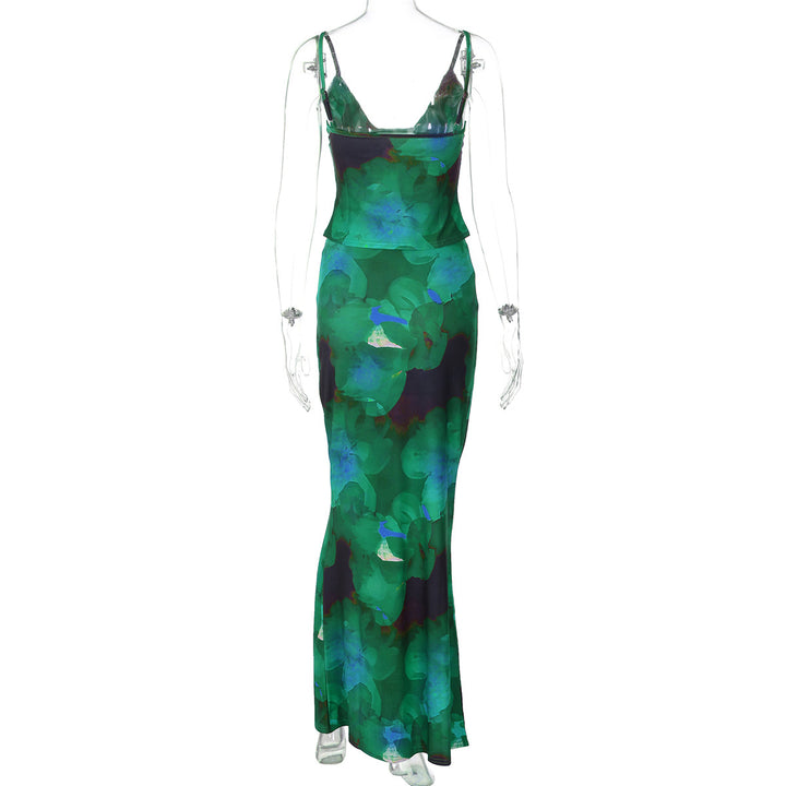 Damen Elegantes und figurbetontes Leopardenset Drune