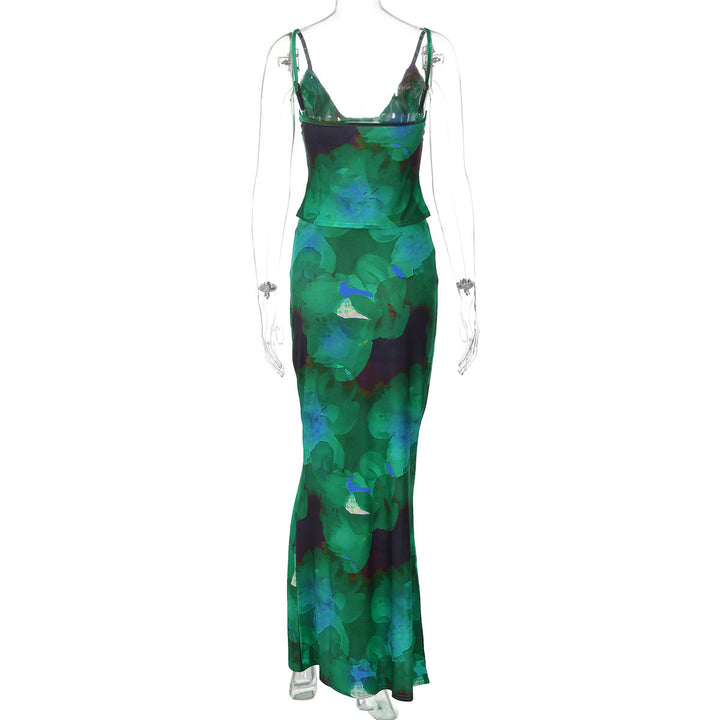 Damen Elegantes und figurbetontes Leopardenset Drune