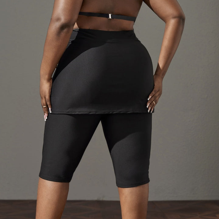 Damen Sportliche Caprihose Drune
