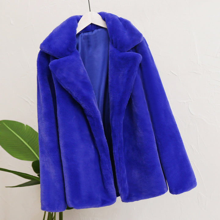 Damen Flauscher Mantel Drune