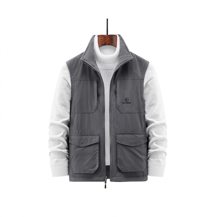 Herren Robuste Funktionsweste mit vielen Taschen Drune
