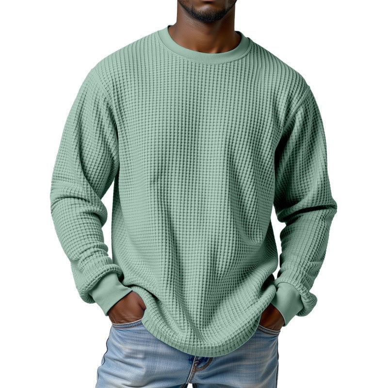 Herren Urbaner Pullover mit Waffelstruktur Drune