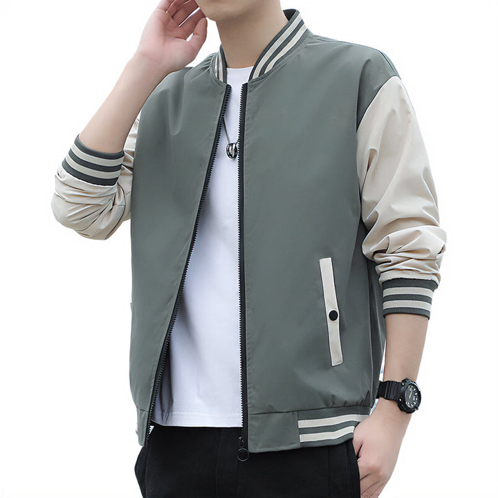 Herren Sportliche Übergangsjacke mit hohem Stehkragen Drune 1788241839