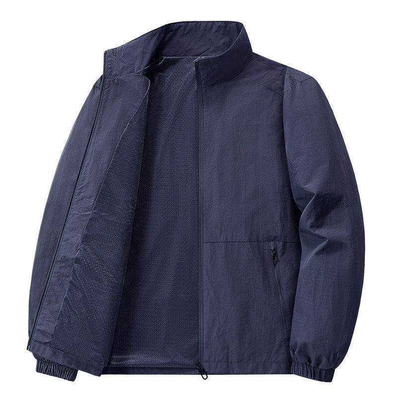 Herren Leichte Sommerjacke mit atmungsaktivem Netzfutter Drune