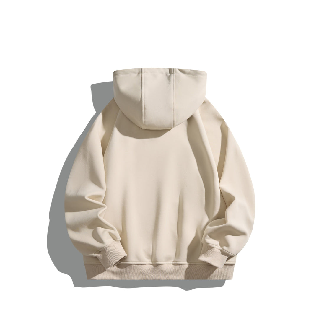 Unisex Kapuzenpullover im Oversize-Sweatstil mit kontrastgefütterter Kapuze Drune